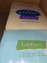 和光 ポケットティシュ レディフラワ- 12P