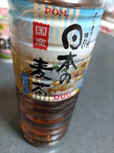 ＰＯＭ　日本の麦茶　ペット　６００ｍｌのレビュー画像