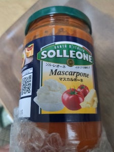 ソルレオーネ　トマトソースマスカルポーネ瓶３００ｇの商品写真