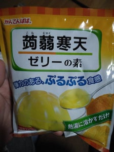 かんてんぱぱ　蒟蒻寒天ゼリー　オレンジ　１２５ｇの商品写真