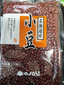 アサヒ　小豆　５００ｇの商品写真