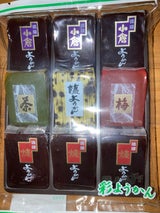 満屋 彩り羊羹 9個