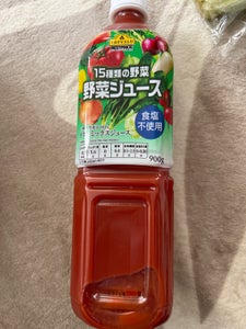 トップバリュ　野菜ジュース食塩無添加　９００ｇの商品写真