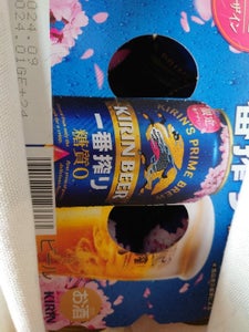 一番搾り糖質ゼロ　限定春デザイン缶　５００ｍｌ×６の商品写真