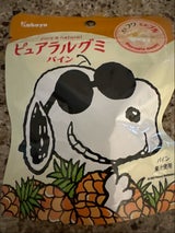 カバヤ食品 ピュアラルグミパイン 58g