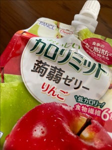 たらみ　カロリミット蒟蒻ゼリーりんご　１５０ｇの商品写真