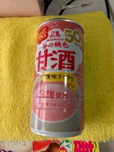 森永製菓　春の桃色甘酒　缶　１８５ｇのレビュー画像