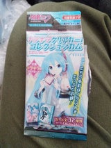初音ミクキラキラクリアカードコレクションガム