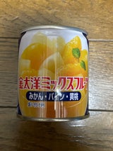 太洋食品 金太洋 ミックスフルーツ 缶 210g