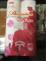 春日 デコレーションローズピンクW 12ロール