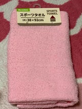 IMA スポーツタオル4色 38×92cm