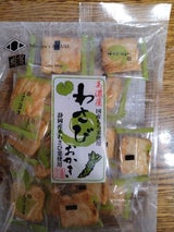 美濃屋あられ わさびおかき 54g
