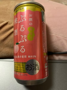 白鶴　ぷるぷる桃酒２１　１９０ｍｌの商品写真