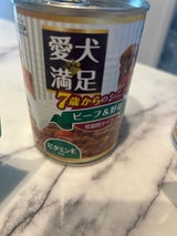 愛犬満足7歳 ビーフ&野菜 375g