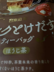 日東紅茶　ミルクとけだすＴＢほうじ茶　８ｇ×４の商品写真