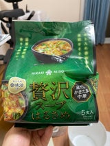 ひかり味噌 贅沢スープはるさめ濃厚ホタテ白湯 5食