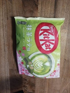 ネスレ日本　キットカットミニ抹茶ラテ味　１０枚のレビュー画像