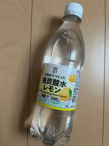 セブンプレミアム 強炭酸水 レモン ペットボトル500mlのレビュー画像