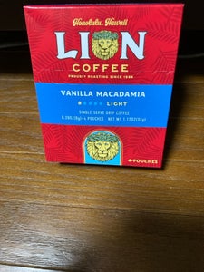 ライオンコーヒー　バニラキャラメルＤＢ　８ｇ×４の商品写真