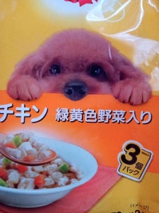 ペディグリー　成犬用チキン＆緑黄色野菜　７０ｇ×３の商品写真