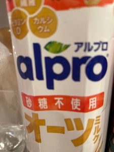 ダノン　アルプロ　オーツミルク砂糖不使用　１Ｌのレビュー画像