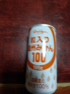 日本果実　粒入温州みかんジュース　１９５ｇの商品写真