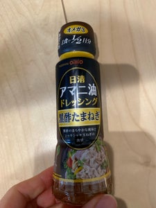 日清オイリオ　アマニ油ドレ黒酢たまねぎ　１６０ｍｌのレビュー画像