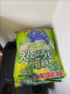 クリーンケア　えんどう豆の猫砂　緑茶の香り　６Ｌの商品写真