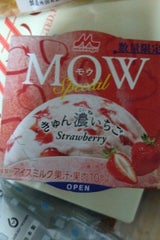 森永 MOWスペシャル きゅん濃いちご 140ml