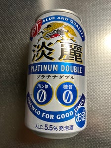 キリン　淡麗プラチナダブル　缶　３５０ｍｌ×６×４の商品写真