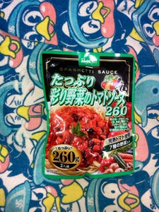 ハチ　たっぷり　彩り野菜のトマトソース　２６０ｇの商品写真