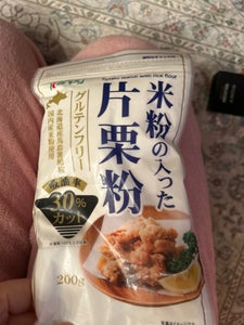 加藤　米粉の入った片栗粉　２００ｇの商品写真