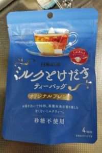 日東紅茶　ミルクとけだすＴＢオリジナル　４本