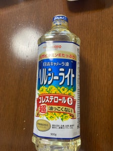 日清オイリオ　キャノーラ油ヘルシーライト　９００ｇの商品写真