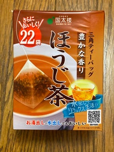 国太楼　豊かな香りほうじ茶　三角ＴＢ　２２個の商品写真