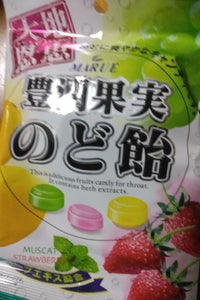 マルエ製菓　豊潤果実のど飴　７０ｇの商品写真