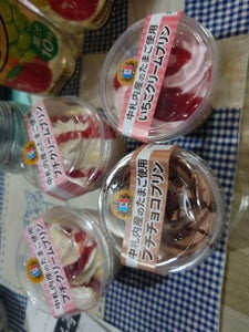 札幌パリ　中札内産のたまご使用いちごクリームプリンのレビュー画像