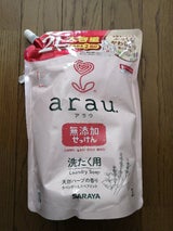 サラヤ アラウ.洗たく用せっけん 詰替 2L