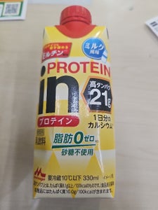 森永乳業　ｉｎプロテイン　ミルク風味　３３０ｍｌの商品写真