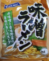 AKAGI みそらーめん即席中華めん 82g