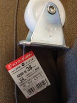 ハンマーキャスター 固定ナイロン車420R-N38