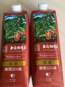 ＵＣＣ　上島珈琲店　アイスコーヒー　微糖　１Ｌの商品写真