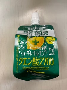 キレートレモンクエン酸２７００ゼリー　１６５ｇのレビュー画像