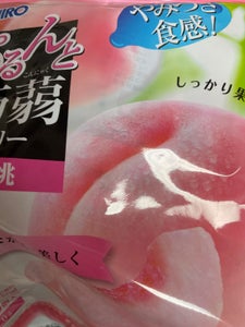 オリヒロ　ぷるんと蒟蒻ゼリーパウチ白桃　６個のレビュー画像