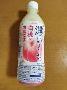 カルピス　濃いくち白桃＆カルピスＰＥＴ　５００ｍｌの商品写真