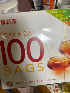 日東紅茶ＤＡＹ＆ＤＡＹティーバッグ１００袋１８０ｇ