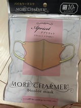 モアチャーマー バイCマスク アプリコット 10P