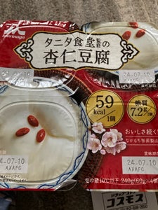森永乳業　タニタ食堂監修の杏仁豆腐　６０ｇ×４の商品写真