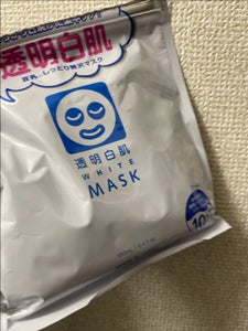 石澤　透明白肌ホワイトマスク　１０枚の商品写真