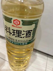 ワダカン　八甲田伏流水　料理酒　１Ｌのレビュー画像